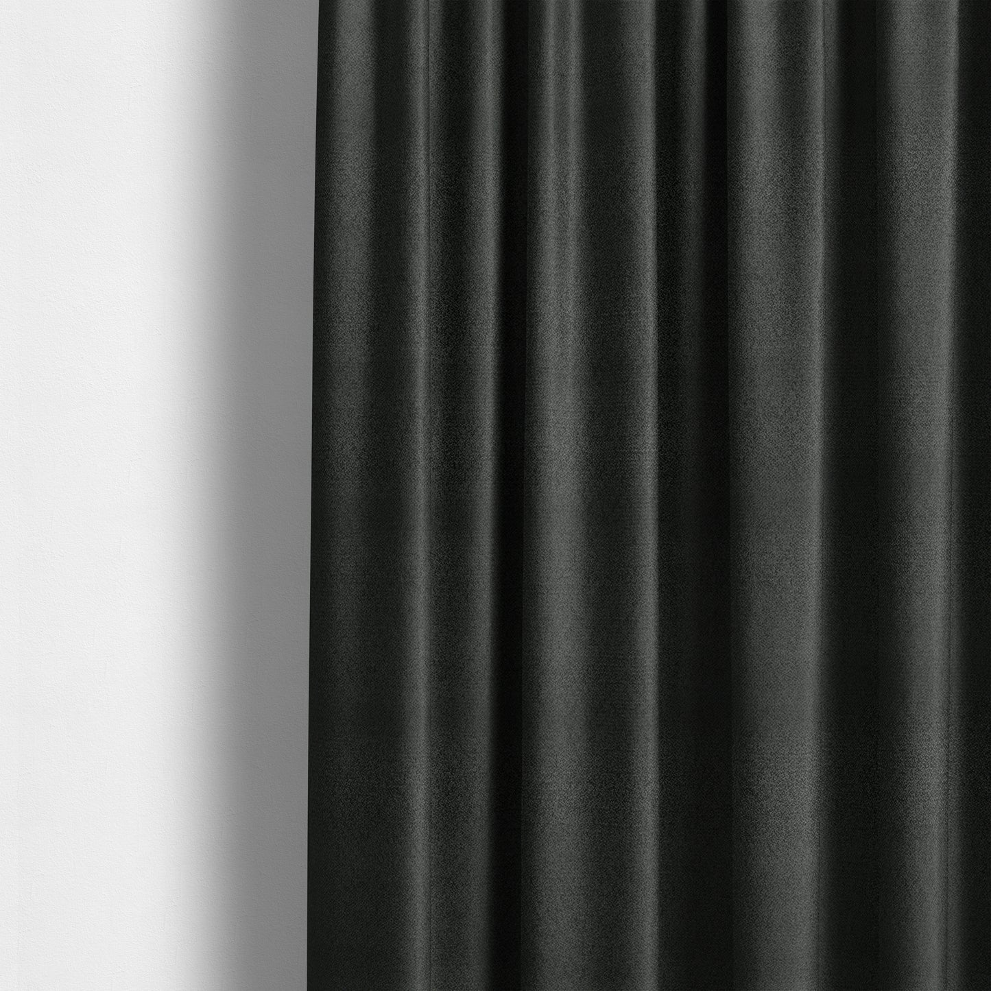 Sunrise Textured Chenille Clean Easy Charcoal Grey Upholstery Fabric CTR-1592 - Made To Measure Curtains