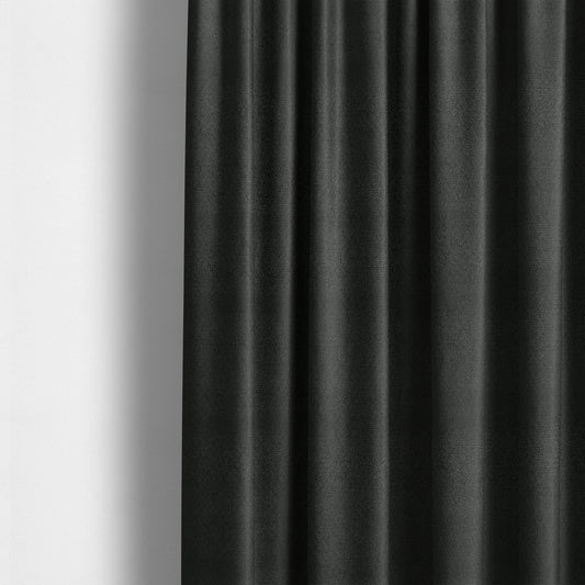 Sunrise Textured Chenille Clean Easy Charcoal Grey Upholstery Fabric CTR-1592 - Made To Measure Curtains