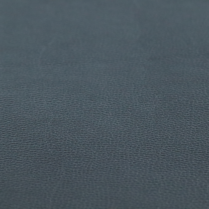 Venosa Plain Faux Leather Look In Black Colour Upholstery Fabric CTR-1593