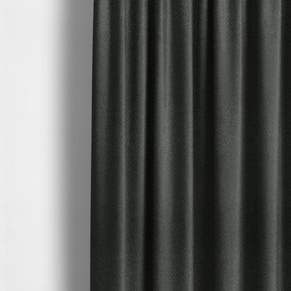 Sunrise Textured Chenille Clean Easy Charcoal Grey Upholstery Fabric CTR-1593 - Made To Measure Curtains