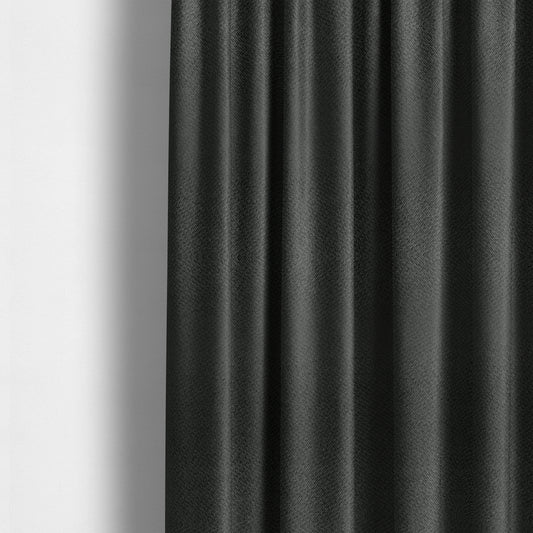 Sunrise Textured Chenille Clean Easy Charcoal Grey Upholstery Fabric CTR-1593 - Made To Measure Curtains