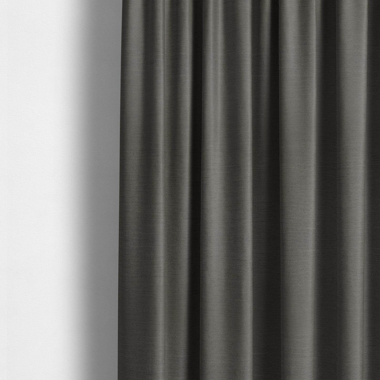 Spirit Plain Chenille Water Repellent Brown Upholstery Fabric CTR-1614 - Made To Measure Curtains