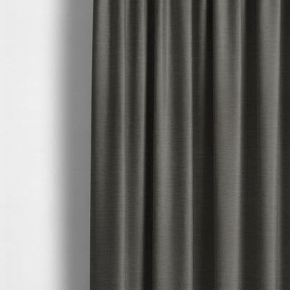 Spirit Plain Chenille Water Repellent Brown Upholstery Fabric CTR-1614 - Made To Measure Curtains