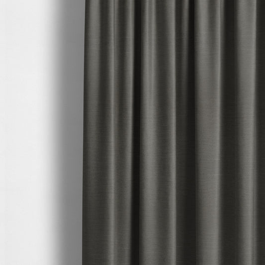 Spirit Plain Chenille Water Repellent Brown Upholstery Fabric CTR-1614 - Made To Measure Curtains