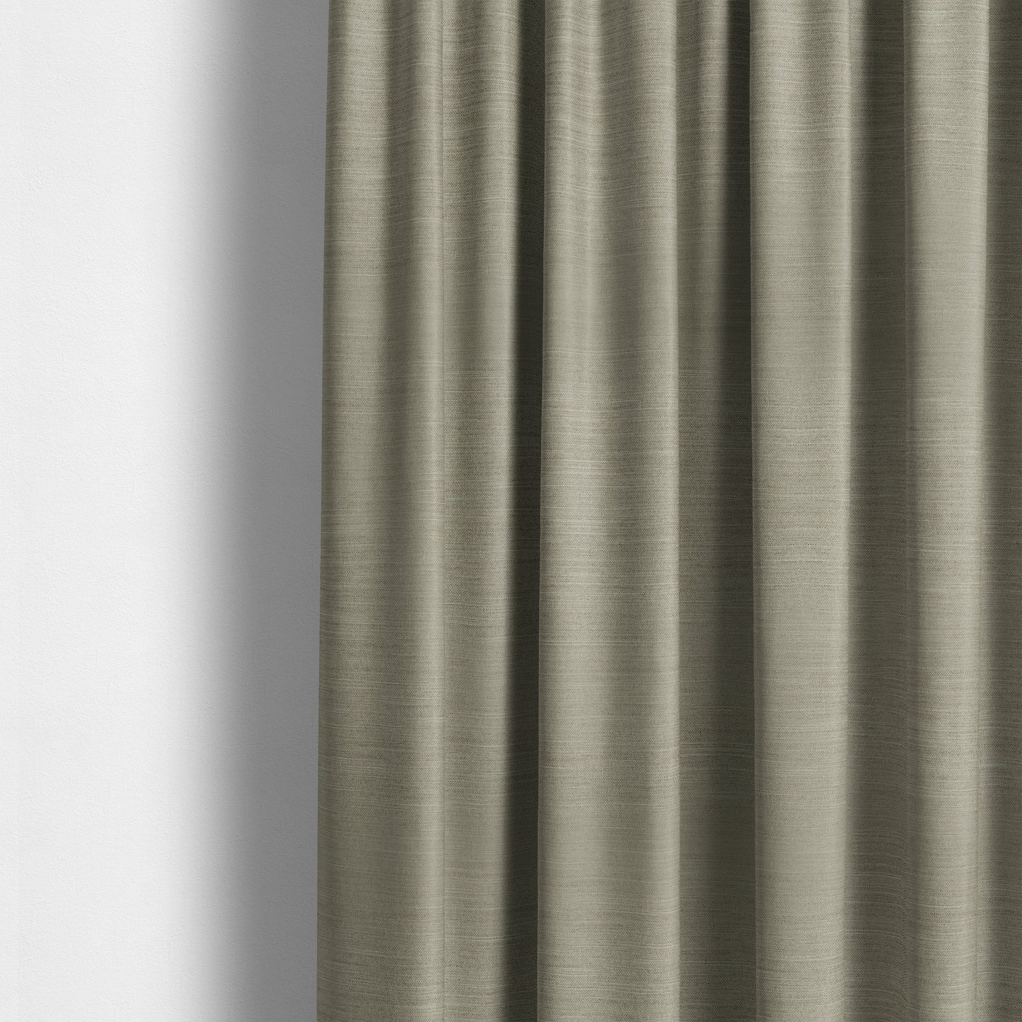 Spirit Plain Chenille Water Repellent Beige Upholstery Fabric CTR-1616 - Made To Measure Curtains