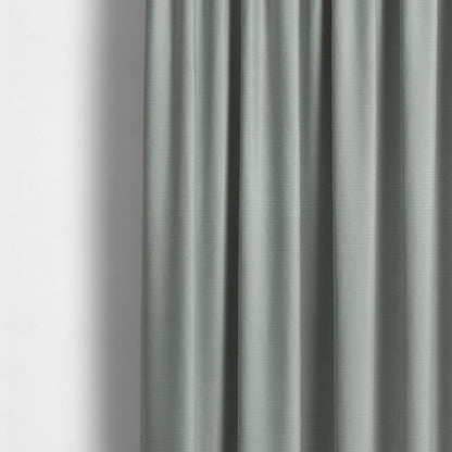 Spirit Plain Chenille Water Repellent Silver Upholstery Fabric CTR-1621 - Made To Measure Curtains