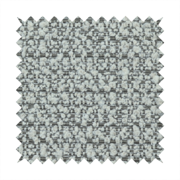 Balmoral Hard Wearing Boucle Upholstery Fabric Fossil Grey Colour CTR-1622 - Handmade Cushions