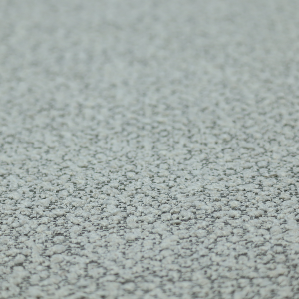 Balmoral Hard Wearing Boucle Upholstery Fabric Fossil Grey Colour CTR-1622 - Handmade Cushions