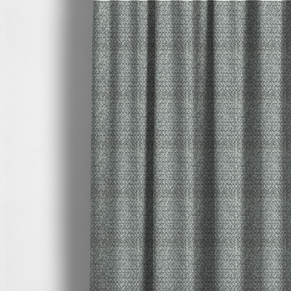 Balmoral Hard Wearing Boucle Upholstery Fabric Fossil Grey Colour CTR-1622 - Made To Measure Curtains