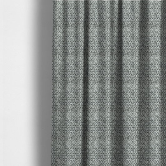 Balmoral Hard Wearing Boucle Upholstery Fabric Fossil Grey Colour CTR-1622 - Made To Measure Curtains