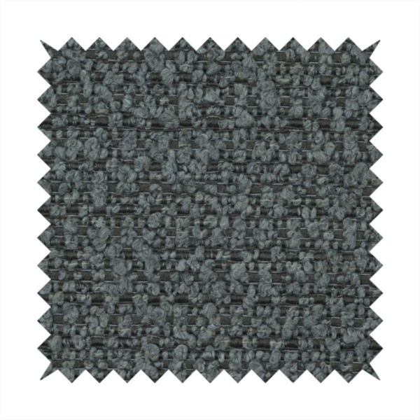 Balmoral Hard Wearing Boucle Upholstery Fabric Smoke Grey Colour CTR-1623 - Handmade Cushions