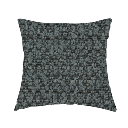 Balmoral Hard Wearing Boucle Upholstery Fabric Smoke Grey Colour CTR-1623 - Handmade Cushions