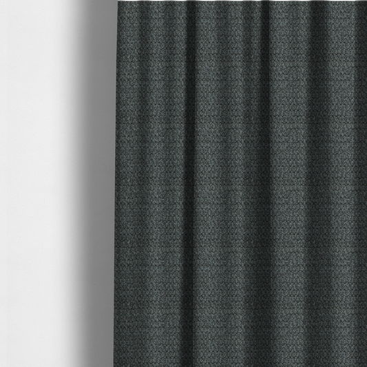 Balmoral Hard Wearing Boucle Upholstery Fabric Smoke Grey Colour CTR-1623 - Made To Measure Curtains