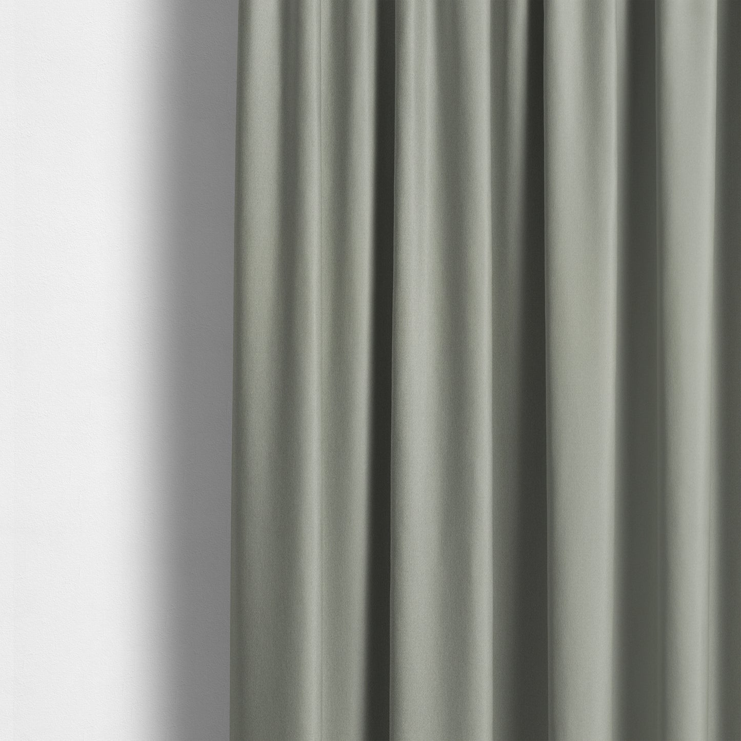 Jordan Soft Touch Chenille Plain Water Repellent Silver Upholstery Fabric CTR-1628 - Made To Measure Curtains