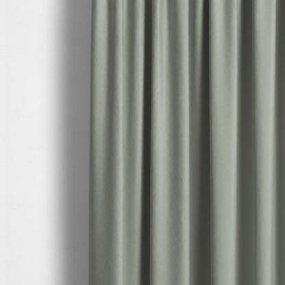 Jordan Soft Touch Chenille Plain Water Repellent Silver Upholstery Fabric CTR-1628 - Made To Measure Curtains