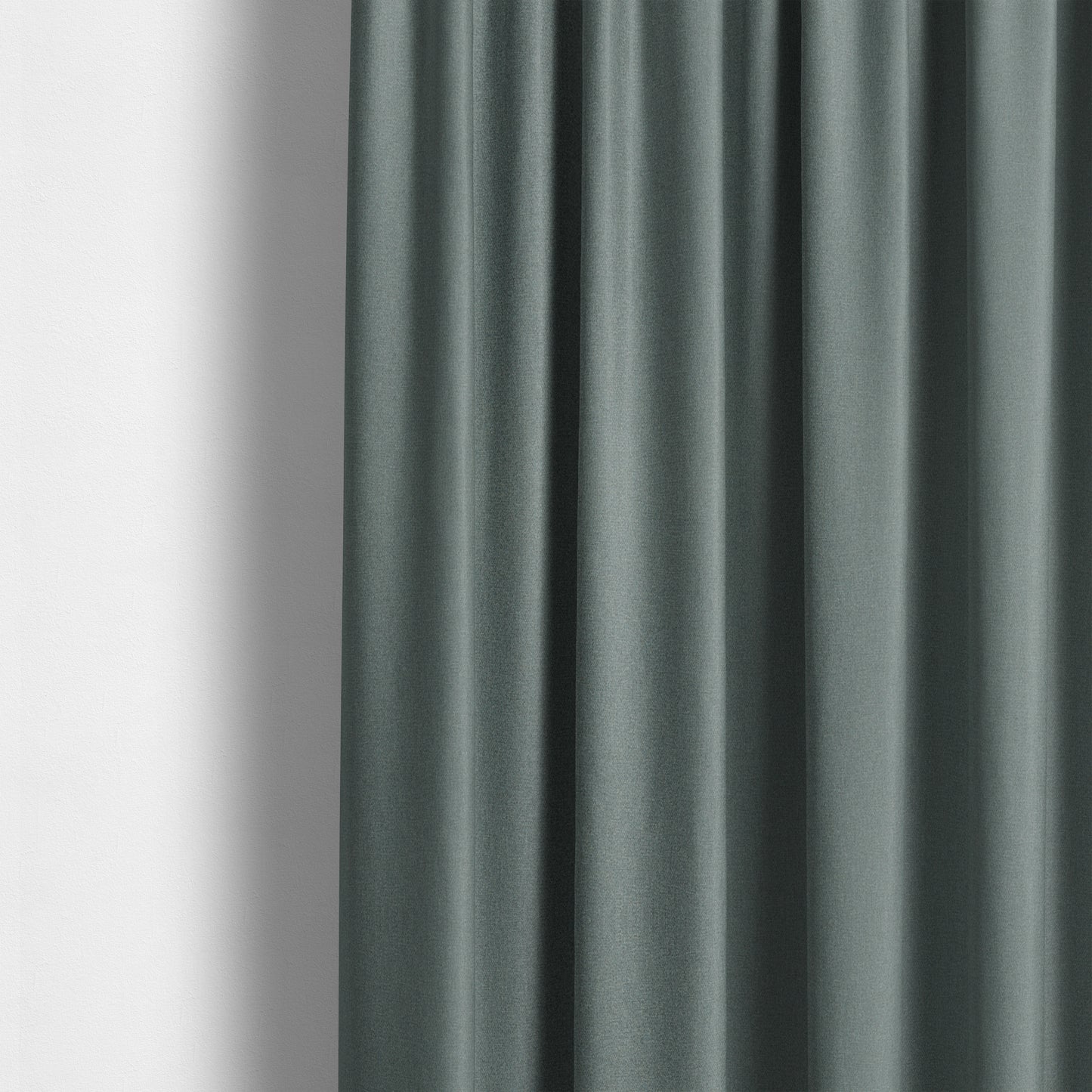 Jordan Soft Touch Chenille Plain Water Repellent Blue Upholstery Fabric CTR-1629 - Made To Measure Curtains