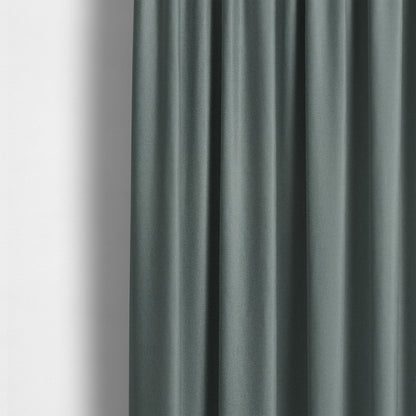 Jordan Soft Touch Chenille Plain Water Repellent Blue Upholstery Fabric CTR-1629 - Made To Measure Curtains