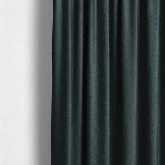 Jordan Soft Touch Chenille Plain Water Repellent Dark Blue Upholstery Fabric CTR-1632 - Made To Measure Curtains