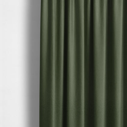 Jordan Soft Touch Chenille Plain Water Repellent Green Upholstery Fabric CTR-1633 - Made To Measure Curtains