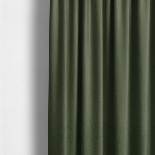 Jordan Soft Touch Chenille Plain Water Repellent Green Upholstery Fabric CTR-1633 - Made To Measure Curtains