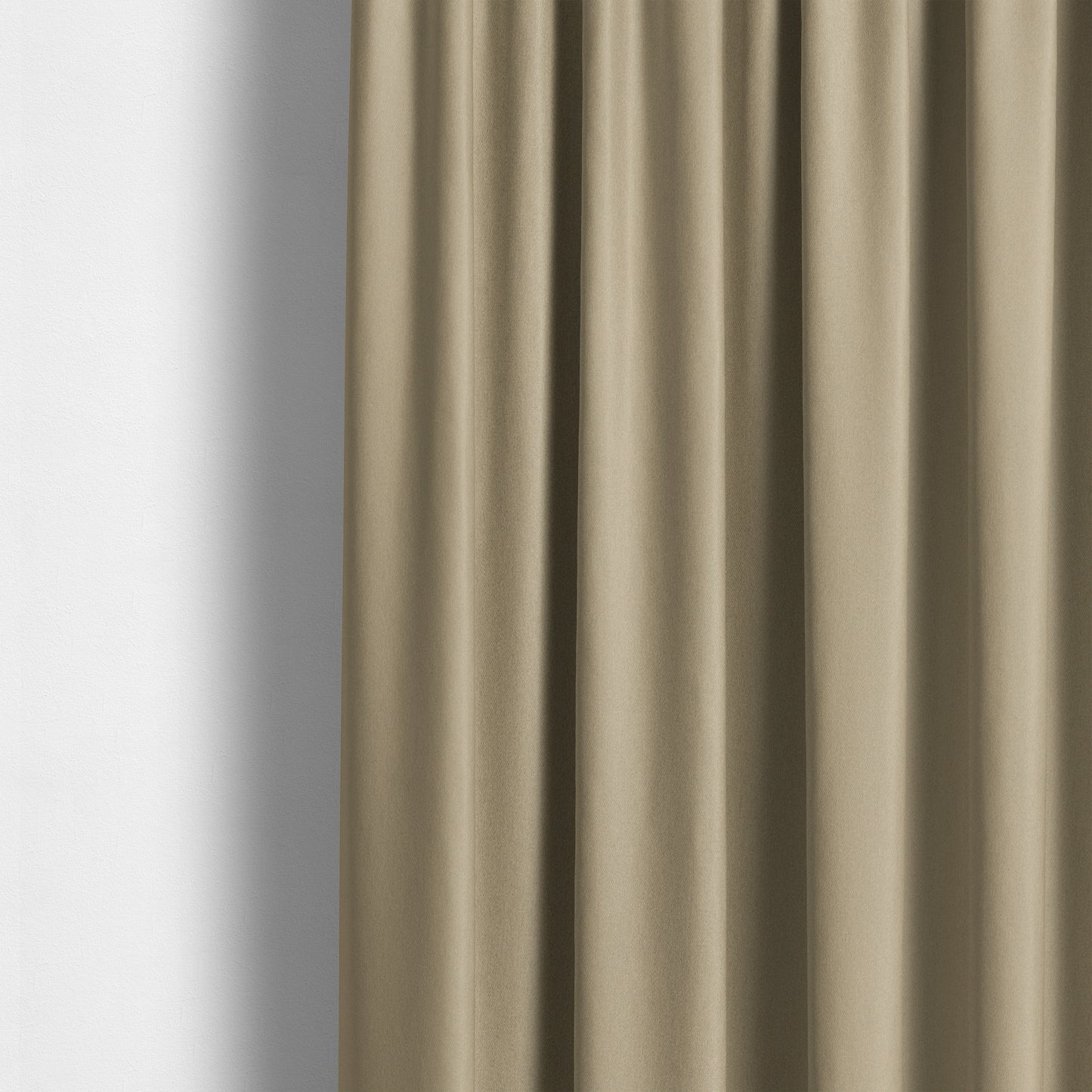 Jordan Soft Touch Chenille Plain Water Repellent Beige Upholstery Fabric CTR-1635 - Made To Measure Curtains