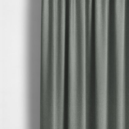 Jordan Soft Touch Chenille Plain Water Repellent Cloud Grey Upholstery Fabric CTR-1642 - Made To Measure Curtains