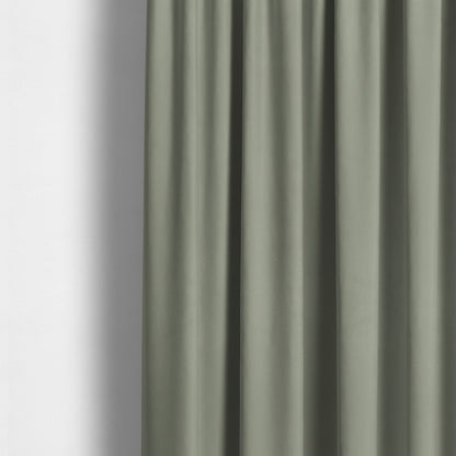 Calgary Soft Suede Silver Colour Upholstery Fabric CTR-1670 - Made To Measure Curtains