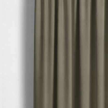 Calgary Soft Suede Light Brown Colour Upholstery Fabric CTR-1674 - Made To Measure Curtains