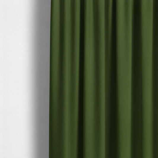 Calgary Soft Suede Green Colour Upholstery Fabric CTR-1682 - Made To Measure Curtains