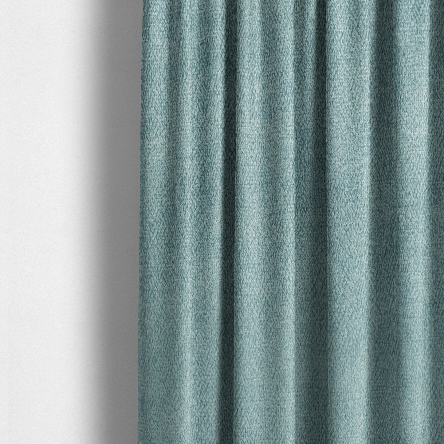 Petra Herringbone Velvet Water Repellent Blue Upholstery Fabric CTR-1714 - Made To Measure Curtains