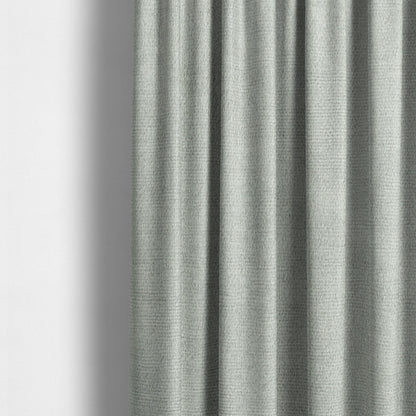 Petra Herringbone Velvet Water Repellent White Upholstery Fabric CTR-1716 - Made To Measure Curtains