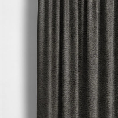 Petra Herringbone Velvet Water Repellent Brown Upholstery Fabric CTR-1719 - Made To Measure Curtains