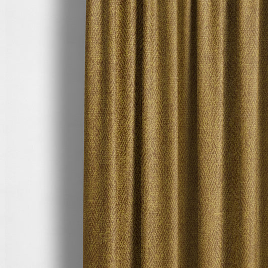 Petra Herringbone Velvet Water Repellent Yellow Upholstery Fabric CTR-1720 - Made To Measure Curtains