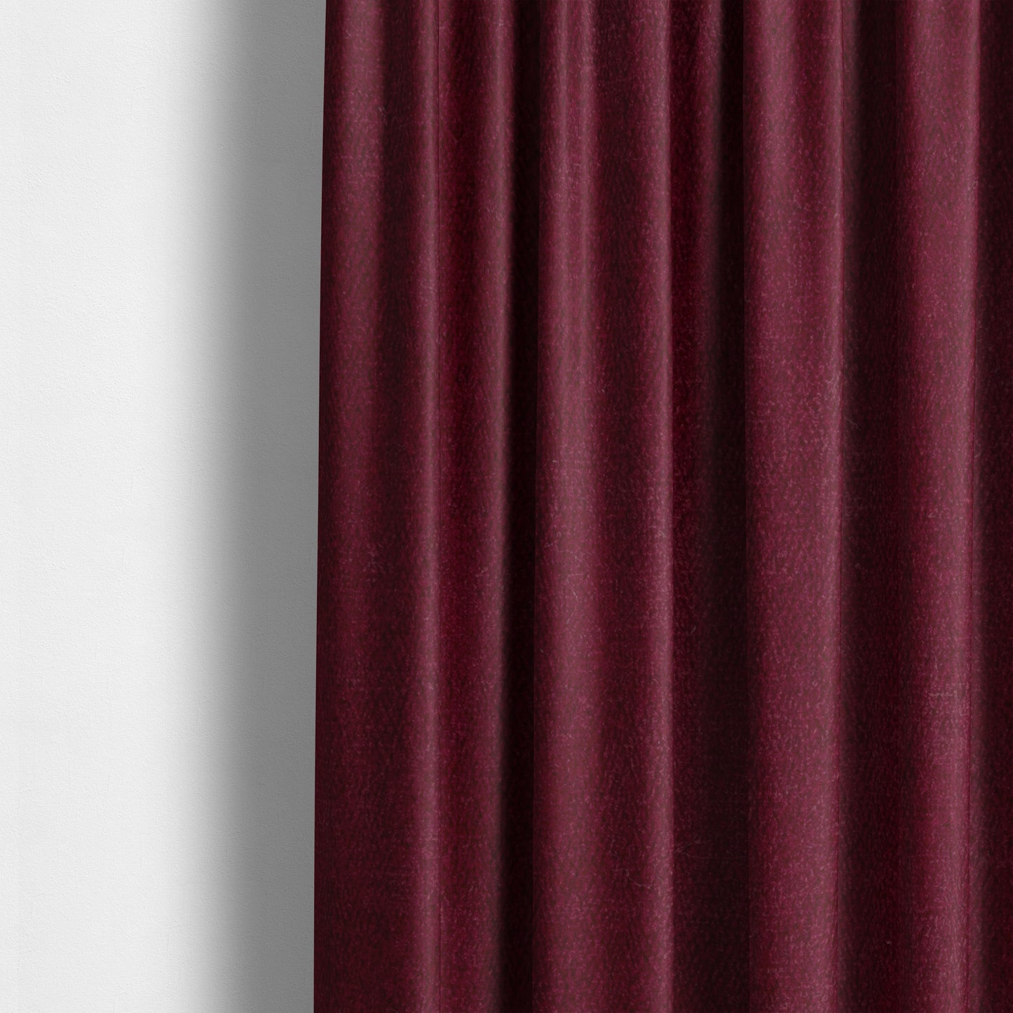 Petra Herringbone Velvet Water Repellent Red Upholstery Fabric CTR-1721 - Made To Measure Curtains