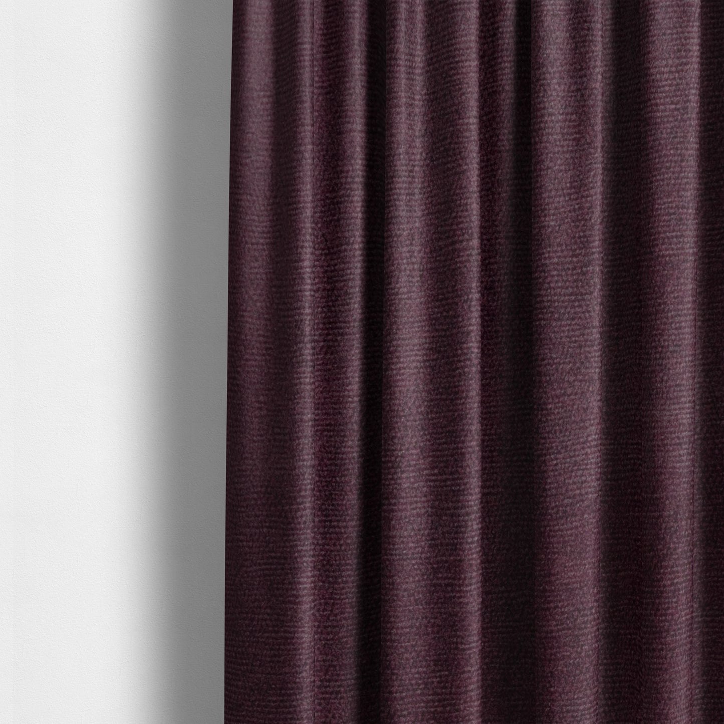 Petra Herringbone Velvet Water Repellent Purple Upholstery Fabric CTR-1722 - Made To Measure Curtains