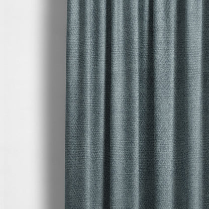 Petra Herringbone Velvet Water Repellent Silver Upholstery Fabric CTR-1726 - Made To Measure Curtains