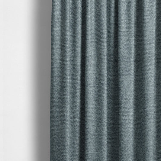 Petra Herringbone Velvet Water Repellent Silver Upholstery Fabric CTR-1726 - Made To Measure Curtains