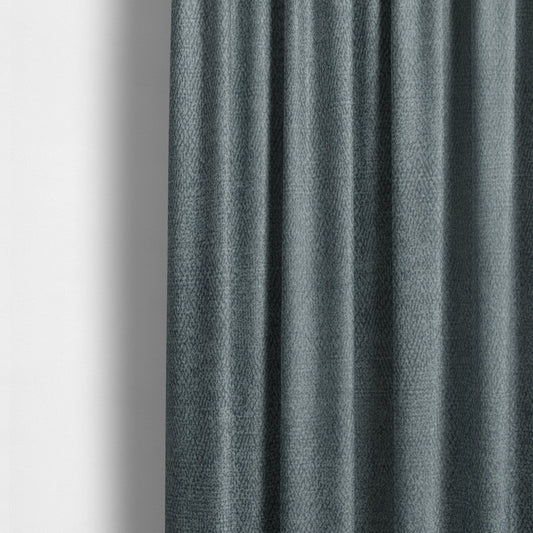 Petra Herringbone Velvet Water Repellent Silver Upholstery Fabric CTR-1728 - Made To Measure Curtains