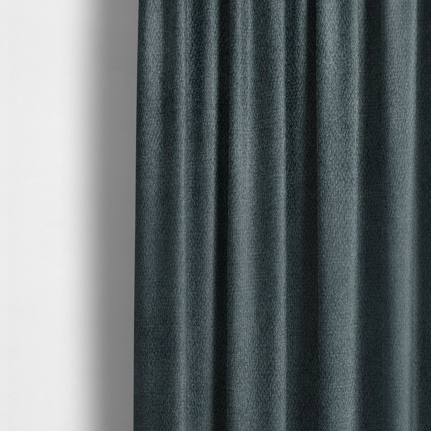 Petra Herringbone Velvet Water Repellent Grey Upholstery Fabric CTR-1731 - Made To Measure Curtains