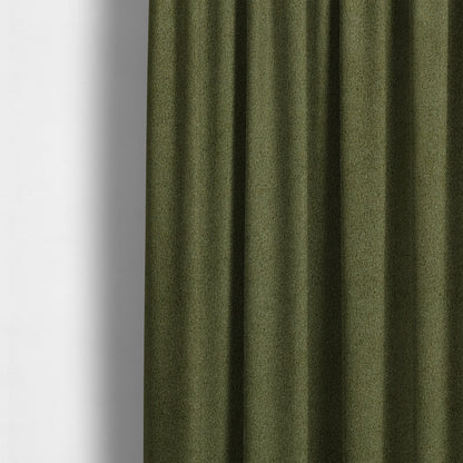 Peru Moleskin Plain Velvet Water Repellent Treated Material Green Colour Upholstery Fabric CTR-1737 - Made To Measure Curtains