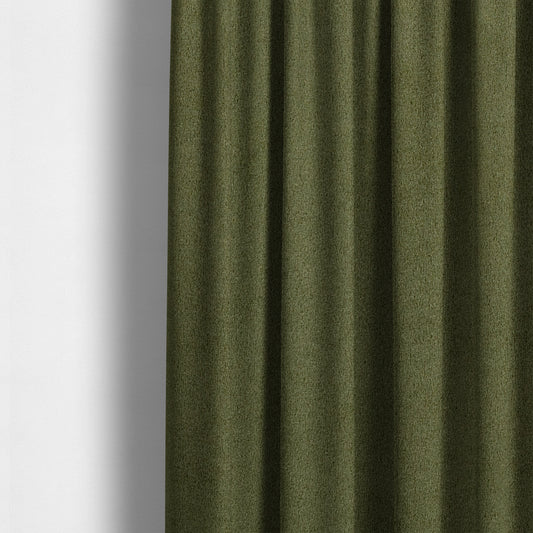 Peru Moleskin Plain Velvet Water Repellent Treated Material Green Colour Upholstery Fabric CTR-1737 - Made To Measure Curtains