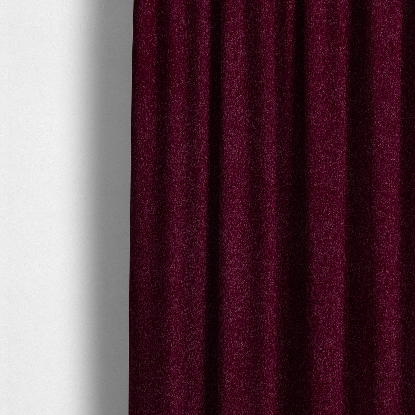 Peru Moleskin Plain Velvet Water Repellent Treated Material Plum Purple Colour Upholstery Fabric CTR-1740 - Made To Measure Curtains