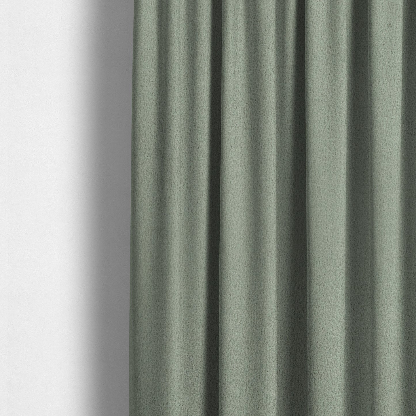 Peru Moleskin Plain Velvet Water Repellent Treated Material Flint Grey Colour Upholstery Fabric CTR-1750 - Made To Measure Curtains