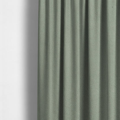 Peru Moleskin Plain Velvet Water Repellent Treated Material Flint Grey Colour Upholstery Fabric CTR-1750 - Made To Measure Curtains