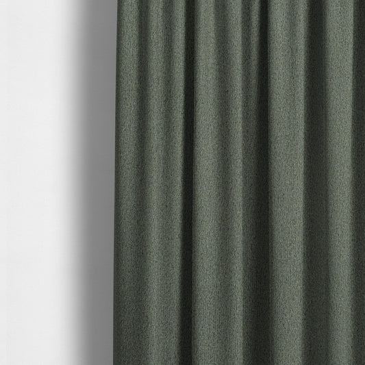 Peru Moleskin Plain Velvet Water Repellent Treated Material Grey Colour Upholstery Fabric CTR-1751 - Made To Measure Curtains