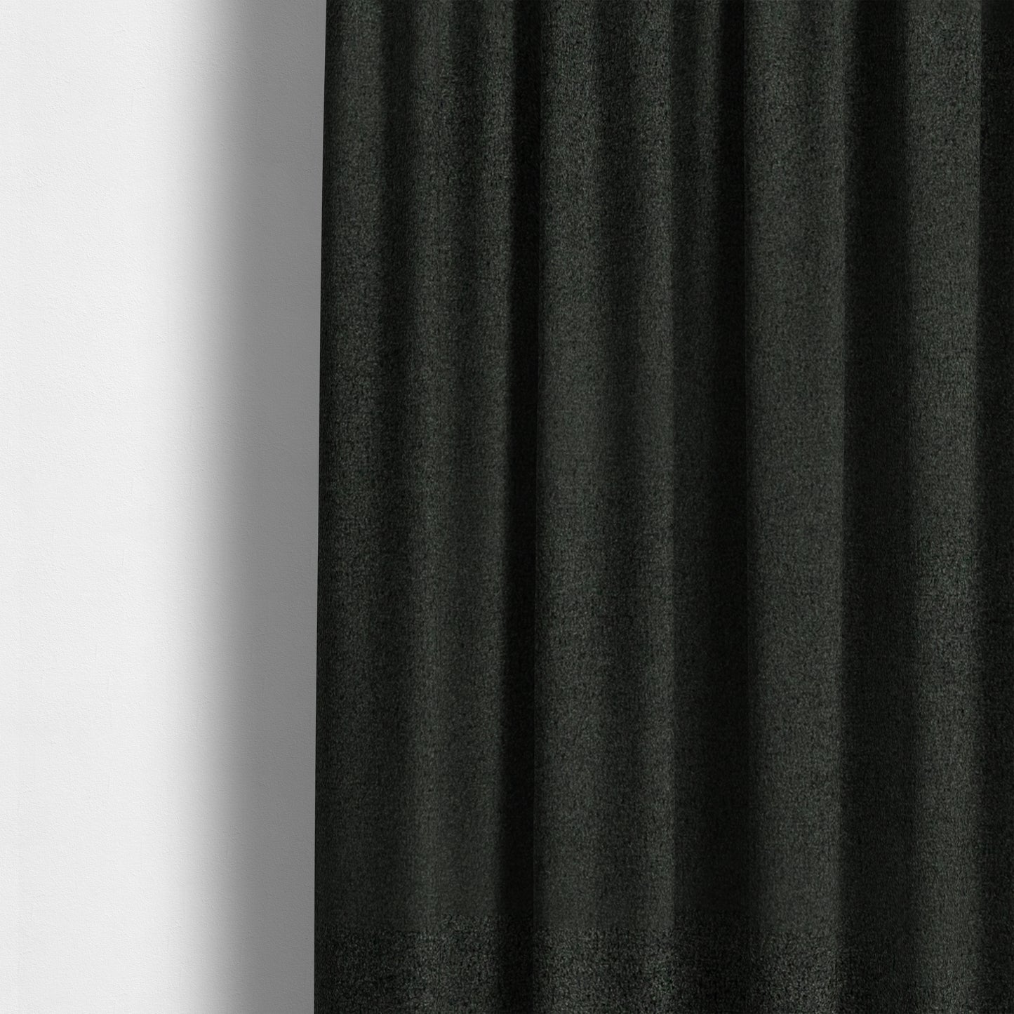 Peru Moleskin Plain Velvet Water Repellent Treated Material Charcoal Grey Colour Upholstery Fabric CTR-1752 - Made To Measure Curtains