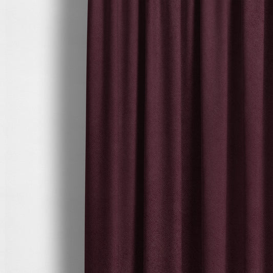 Trafalgar Velvet Clean Easy Purple Upholstery Fabric CTR-1756 - Made To Measure Curtains