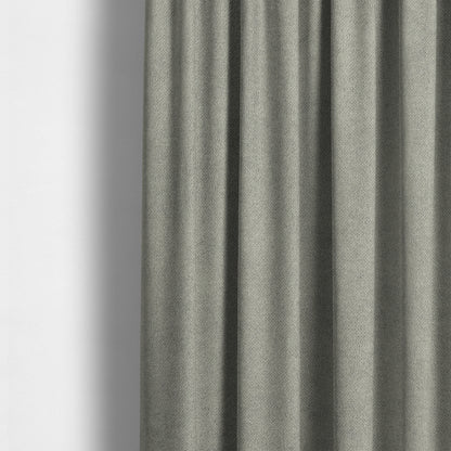 Trafalgar Velvet Clean Easy Grey Upholstery Fabric CTR-1771 - Made To Measure Curtains