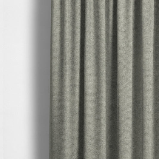 Trafalgar Velvet Clean Easy Grey Upholstery Fabric CTR-1771 - Made To Measure Curtains