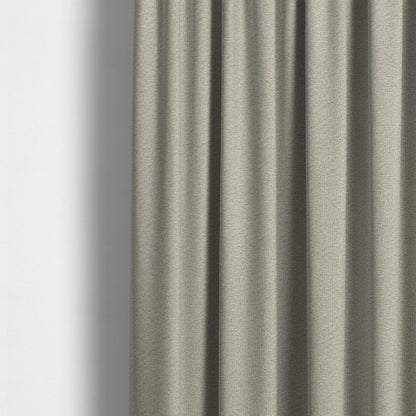 Norfolk Soft Velour Material Cream Colour Upholstery Fabric CTR-1774 - Made To Measure Curtains